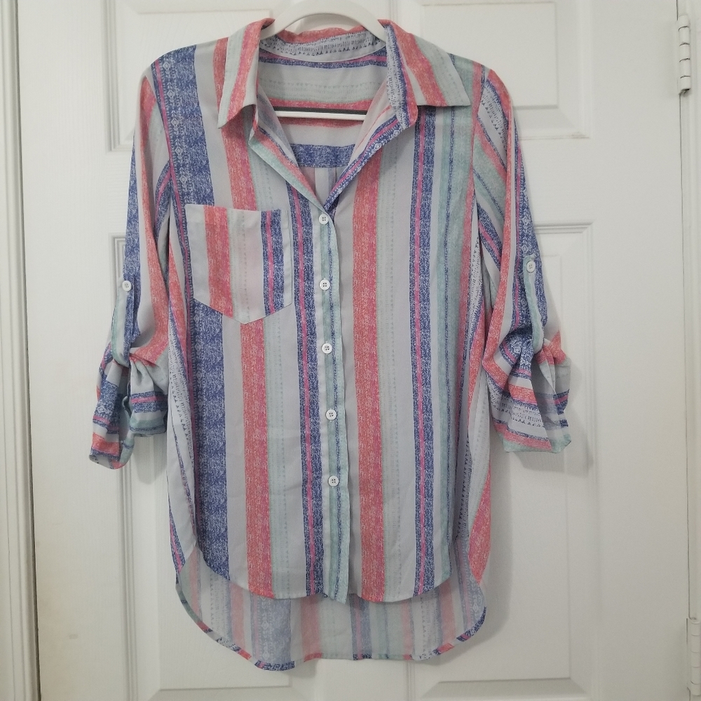 Button Down Blouse
